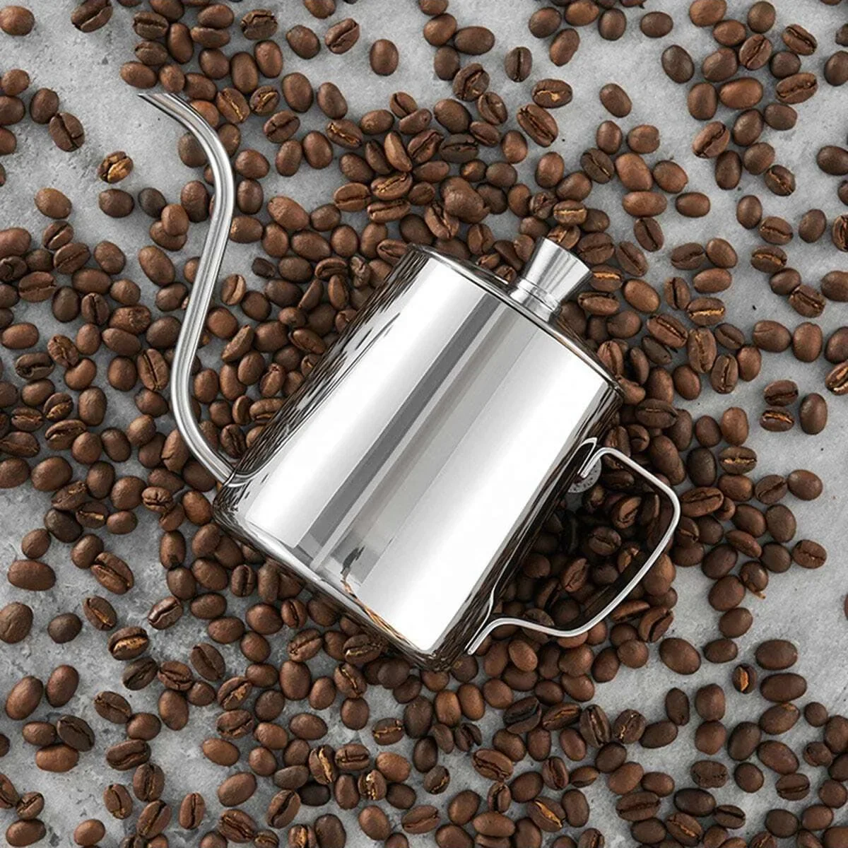 Coffee Equipment Pour Over - Roestvrijstalen giet-over koffiezetapparaat Hangende oorhandbrouwpot Huishoudelijke