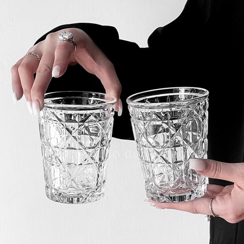 Espresso Shot Glass - 2 Stuks 310Ml Vintage Westerse Wijnglas