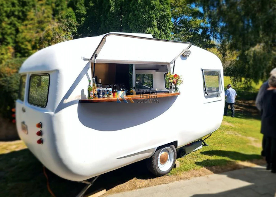 Coffee Van Equipment - Volledig uitgeruste caravanbar-automaatkarren, aanhangwagens, keuken voor