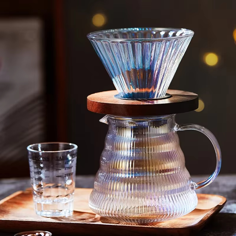 Coffee Equipment Pour Over - Kleurrijke Giet Over Koffie Set Druppelaar