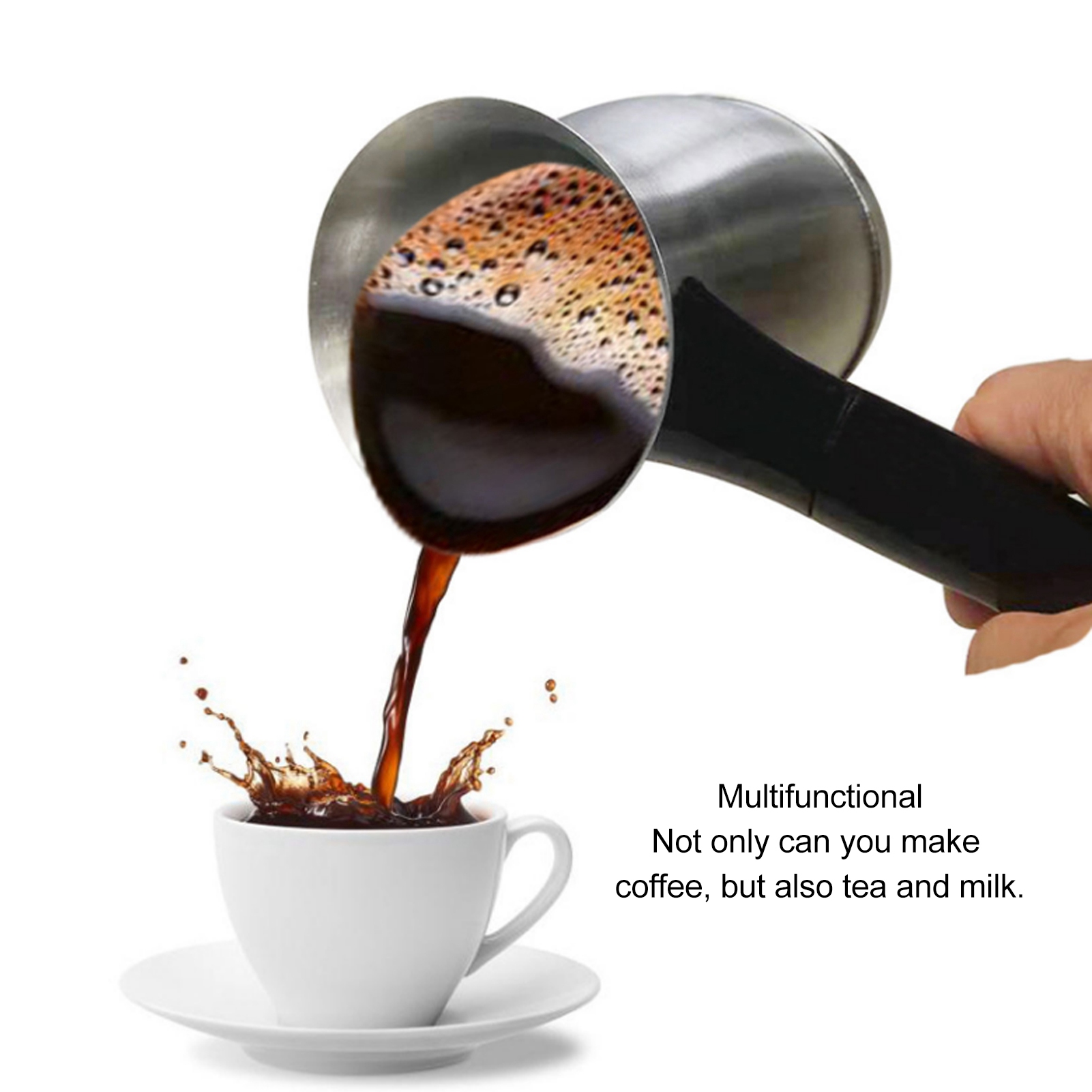 Coffee Equipment For Camping - Elektrisch Turks koffiezetapparaat 600 ml roestvrij