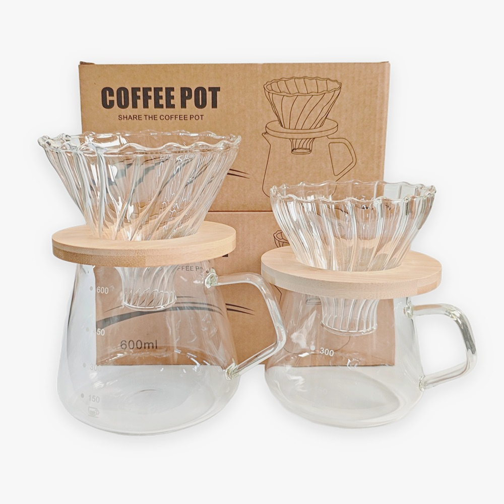 Coffee Equipment Pour Over - Punana 600ml Giet Over Koffiezetapparaat Set