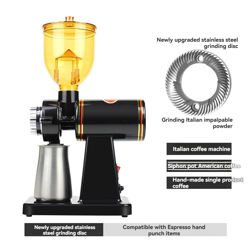 Verbeterde anti-verstopping hu - Coffee Grinder Burr Flat recensie en prijs