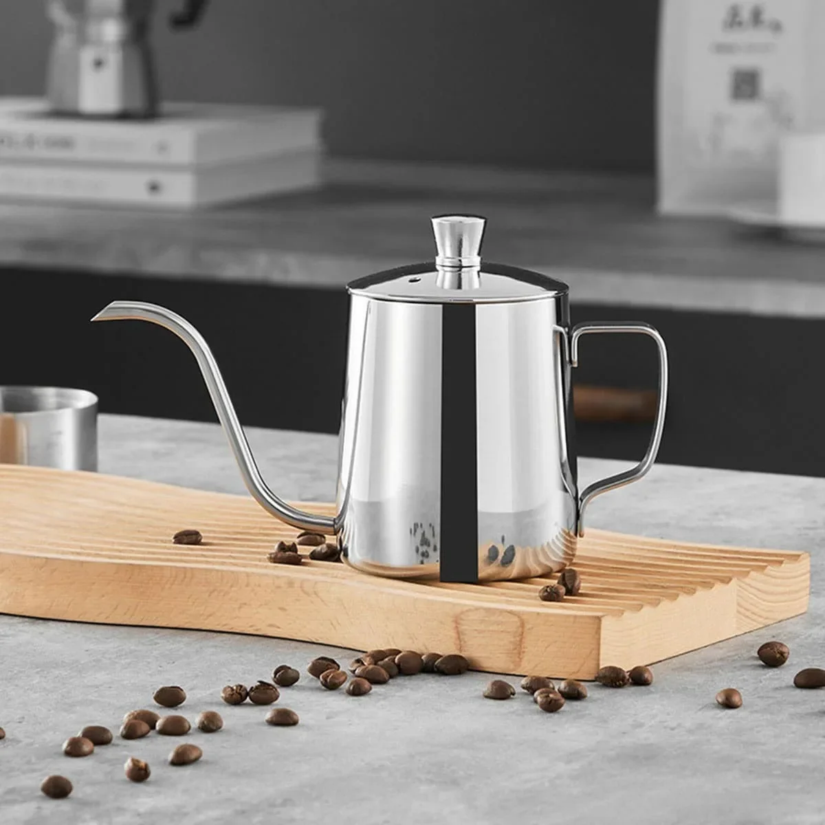 Roestvrijstalen giet-over koff - Coffee Equipment Pour Over recensie en prijs