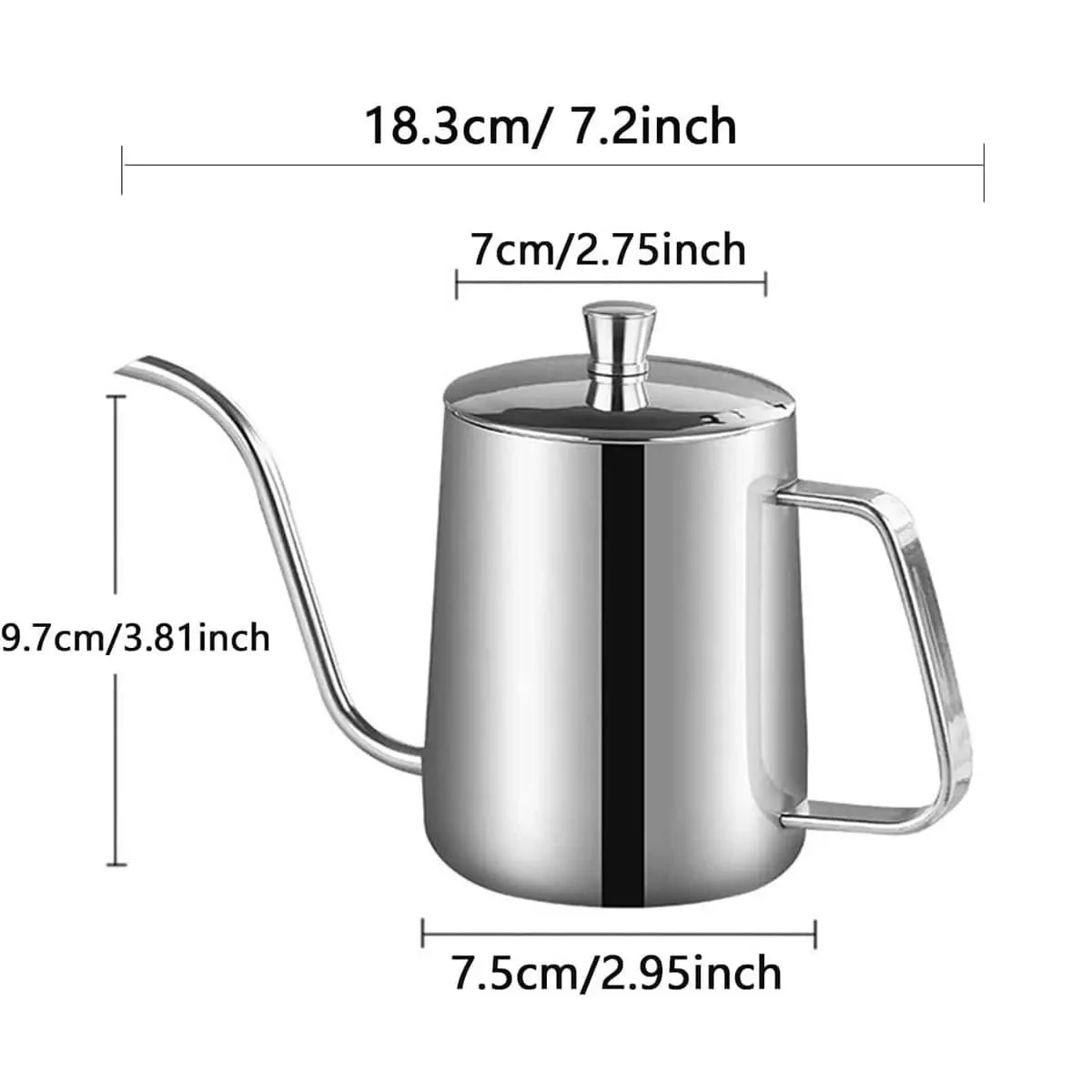 Roestvrijstalen giet-over koff - Coffee Equipment Pour Over recensie en prijs