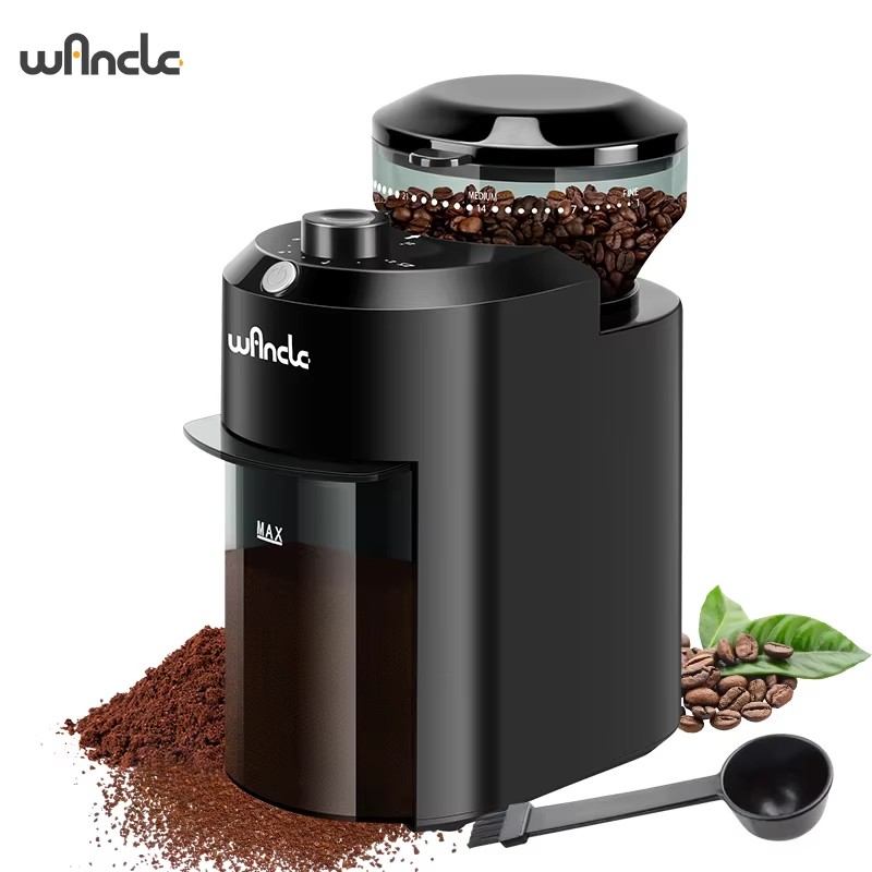 Wancle elektrische braam koffi - Coffee Grinder Burr Flat recensie en prijs