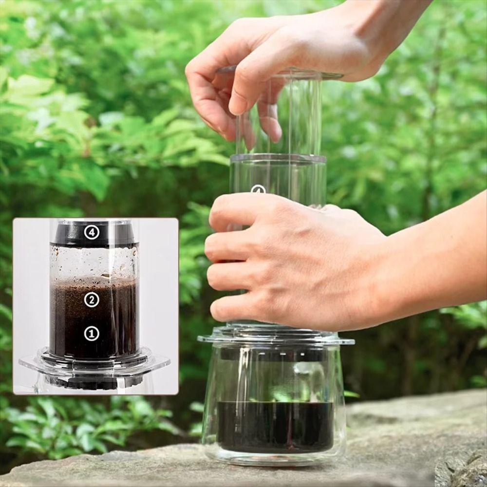 Draagbare koffiekan Franse sti - Coffee Equipment For Camping recensie en prijs
