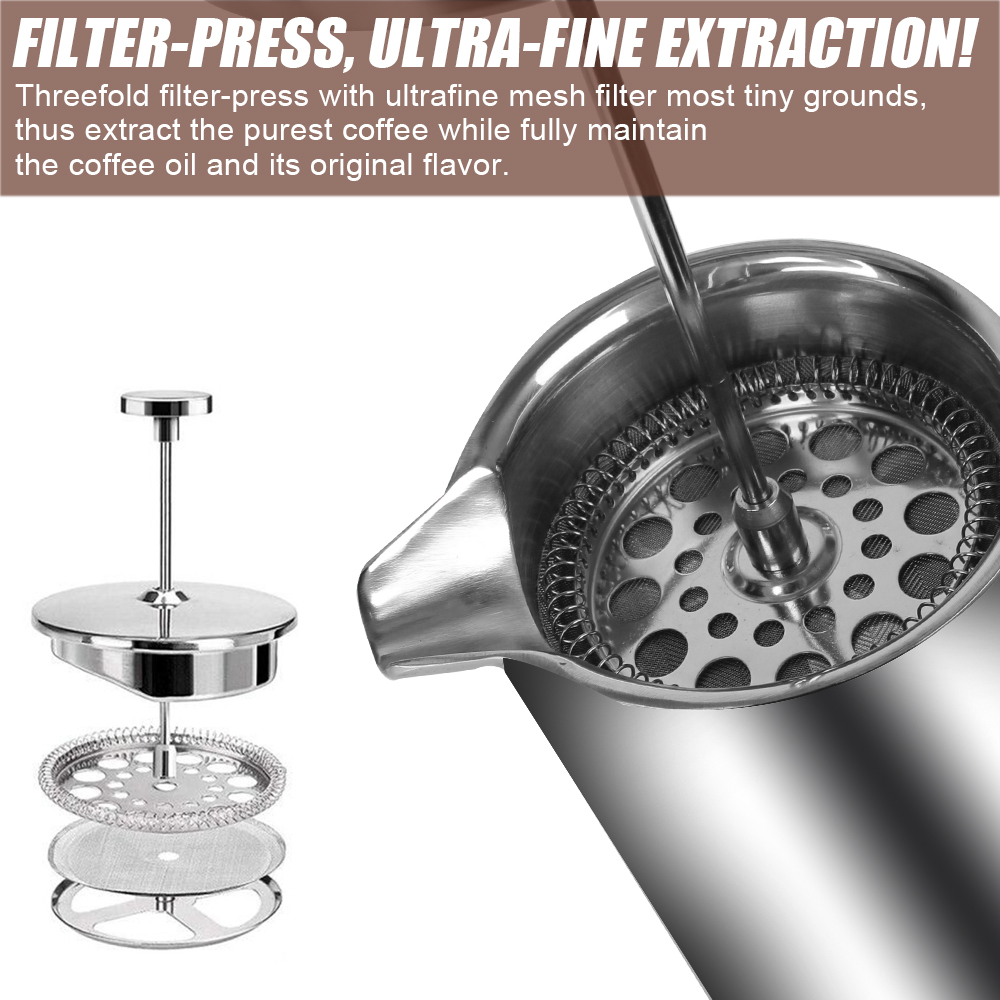Grote Capaciteit Franse Pers K - Coffee Equipment For Camping recensie en prijs