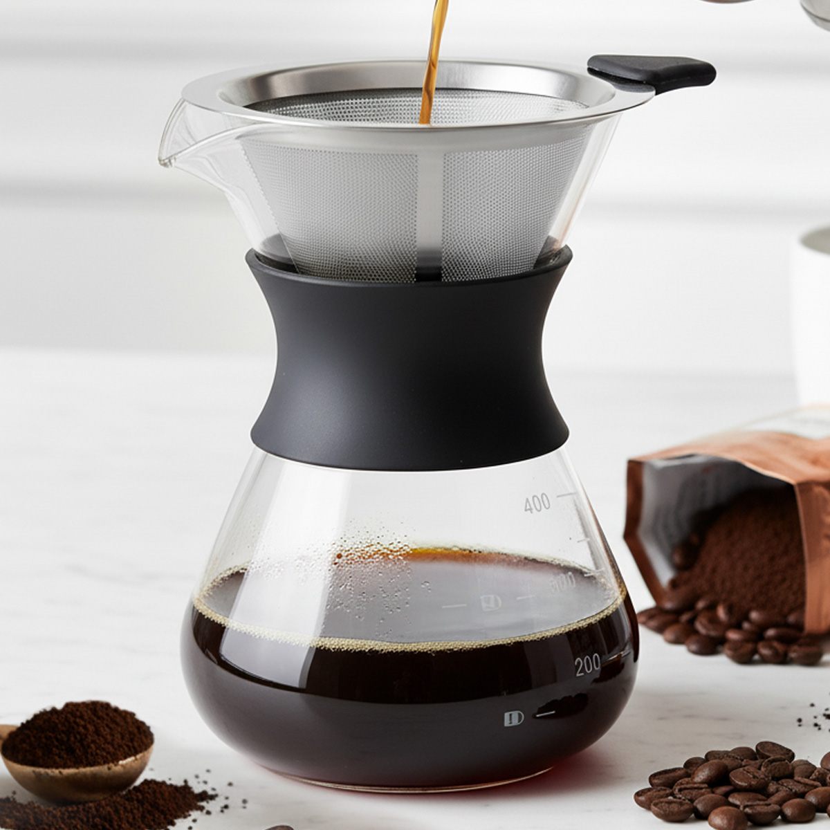 Leeseph Glass Pour Over koffie - Coffee Equipment Pour Over recensie en prijs