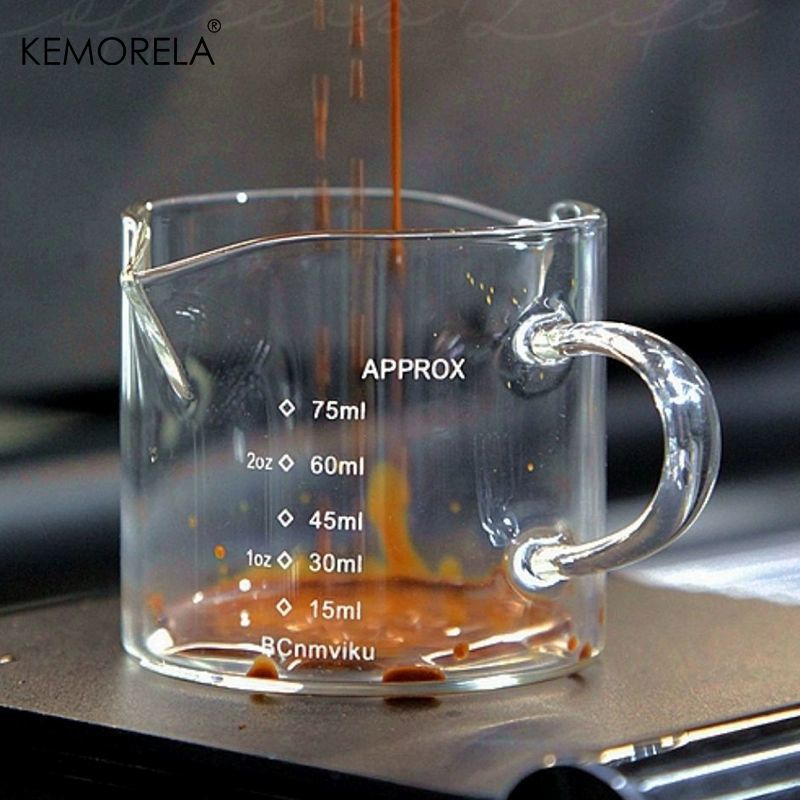 75/150ML Glazen Maatbeker Met  - Espresso Shot Glass recensie en prijs