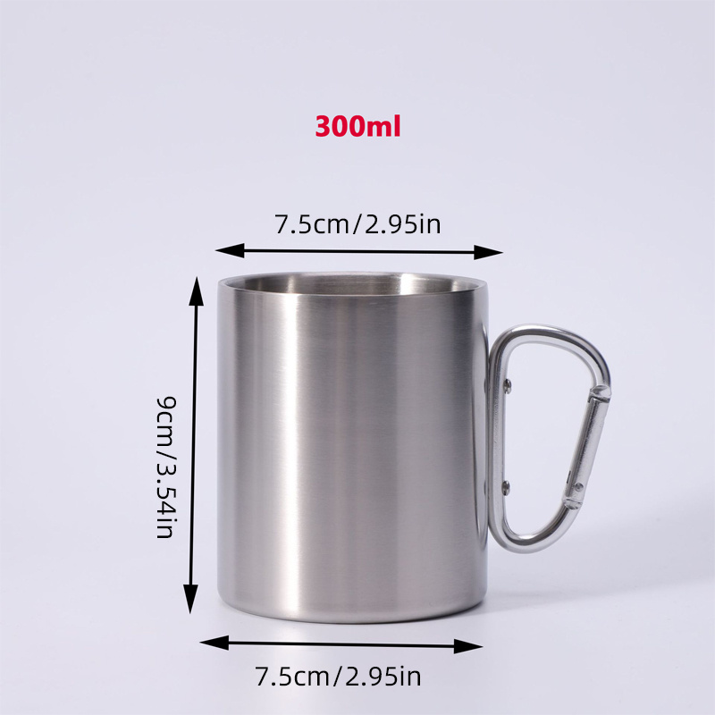 Roestvrijstalen campingmok met - Coffee Equipment For Camping recensie en prijs