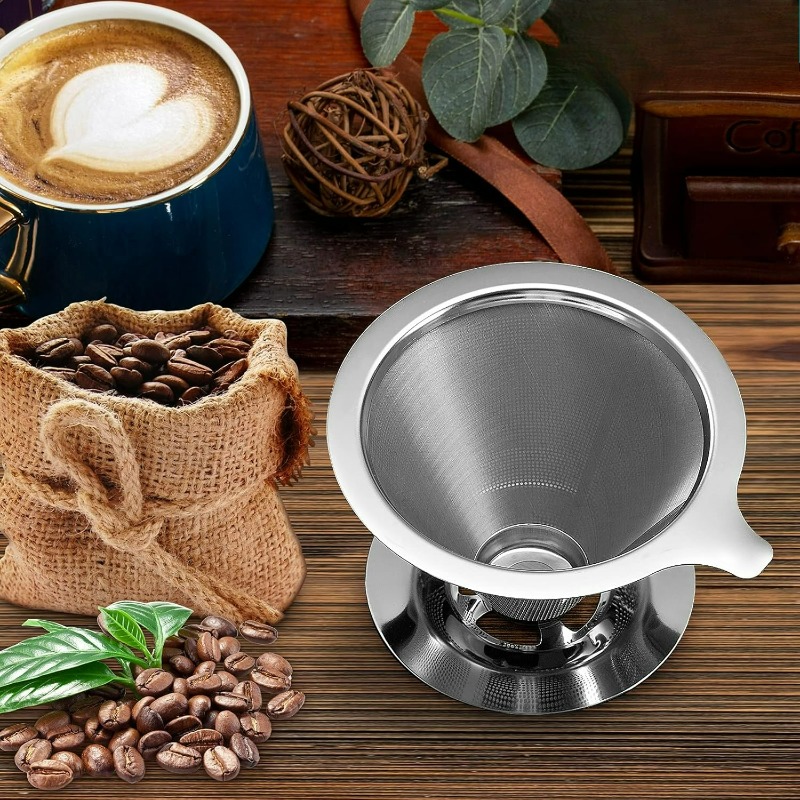 Pour Over Koffiefilter RVS Kof - Coffee Equipment Pour Over recensie en prijs