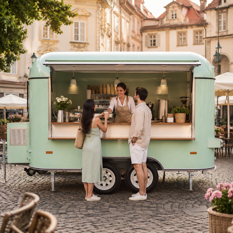 Foodtruck Mobiel met Keuken, S - Coffee Van Equipment recensie en prijs